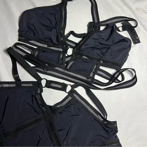 NWT black lingerie set XS